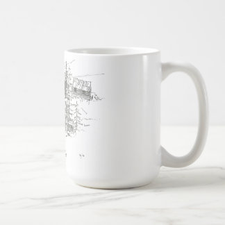 De Café Caneca Salmon do lago