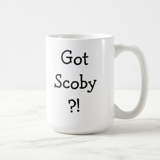 De Café caneca scoby do kombucha