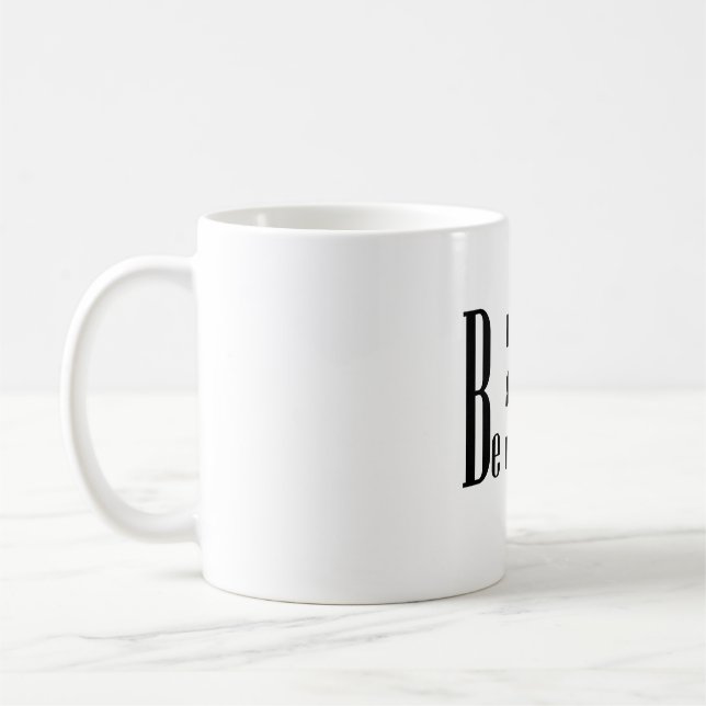 De Café caneca Seja Gentil (Esquerda)