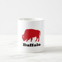 Caneca selvagem americana do búfalo