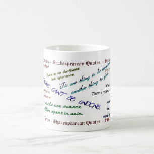 De Café Caneca shakespeariano das citações