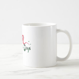 De Café caneca simples das alegrias