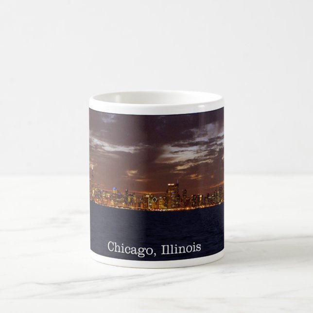 De Café Caneca Skyline Chicago (Centro)