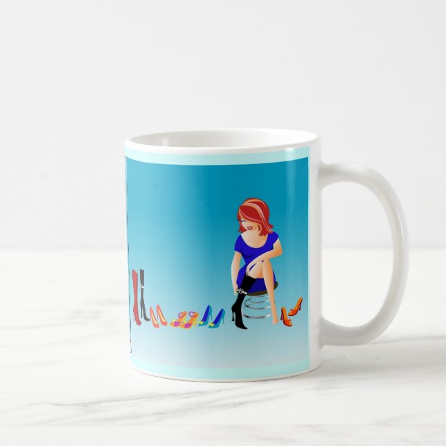 De Café Caneca Smitten "calçados" (Direita)