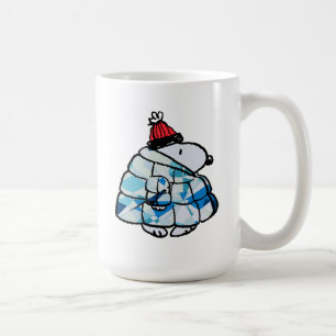 De Café Caneca Snoopy Winter Gem Puffer Jacket