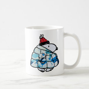 De Café Caneca Snoopy Winter Gem Puffer Jacket