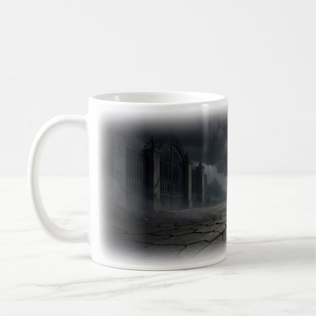 De Café Caneca Sobrevivente do Portão da Tempestade Sob Cé (Esquerda)