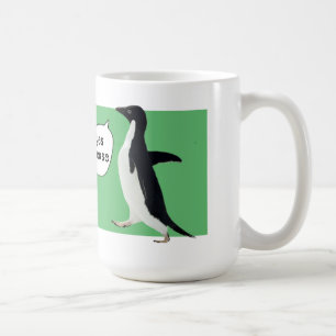 De Café Caneca social inábil do pinguim