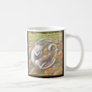 De Café Caneca sonhadora do gato: Onírico