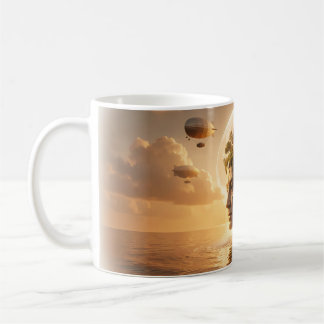 De Café Caneca Sonhos Constroem uma Casa Acima do Mar Sile