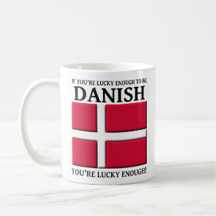 De Café Caneca Sortudo por Ser Dinamarquês