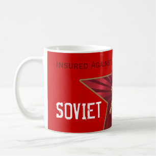 De Café Caneca soviética do cobrir
