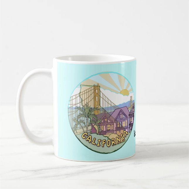 De Café Caneca Sunny California (Esquerda)