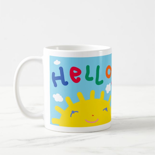 De Café Caneca Sunny Hello (Esquerda)