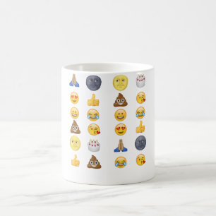 De Café Caneca superior da coleção do emoji
