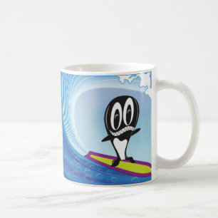 De Café Caneca surfando da orca