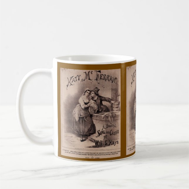 De Café Caneca Temática da Era Vitoriana (Esquerda)