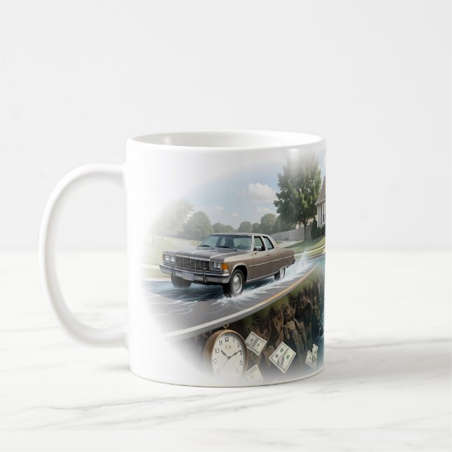 De Café Caneca Tempo, Dinheiro e Mudança (Esquerda)