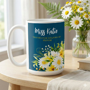 De Café Caneca Thanks For Helping Me Bloom Daisy