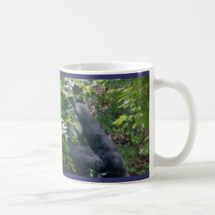 De Café Caneca tímida do gorila