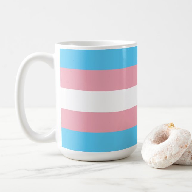 De Café Caneca Tinta e Azul (Com Donut)