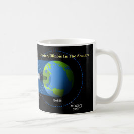De Café Caneca total do eclipse solar para Chester,
