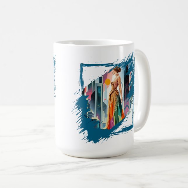 De Café Caneca Trabalhe Duro, Beba Frequentemente (Frente Esquerda)