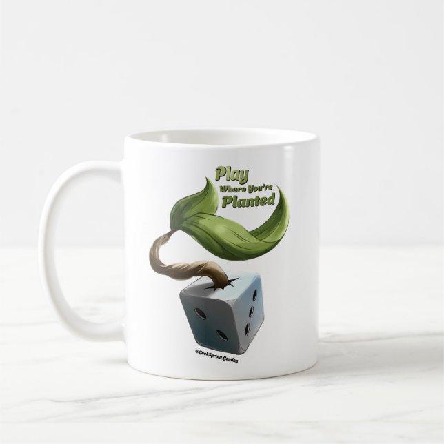 De Café Caneca Trabalhe Onde Você Foi Plantado (Esquerda)