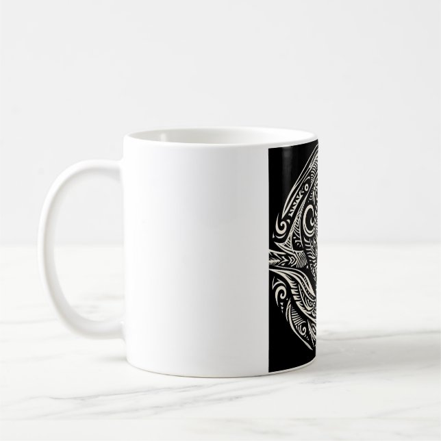 De Café caneca tribal estranha 2 (Esquerda)