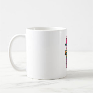 De Café Caneca Trippy Jellyfish – Neon Sea Vibes
