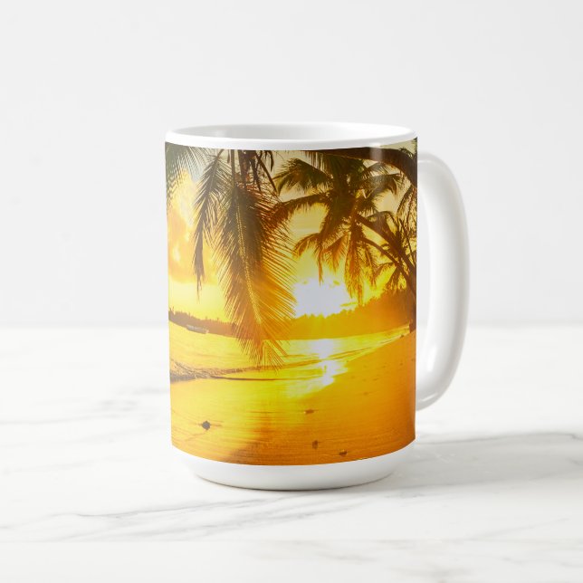 De Café Caneca Tropical Bonita (Frente Esquerda)
