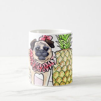 De Café Caneca tropical do Pug