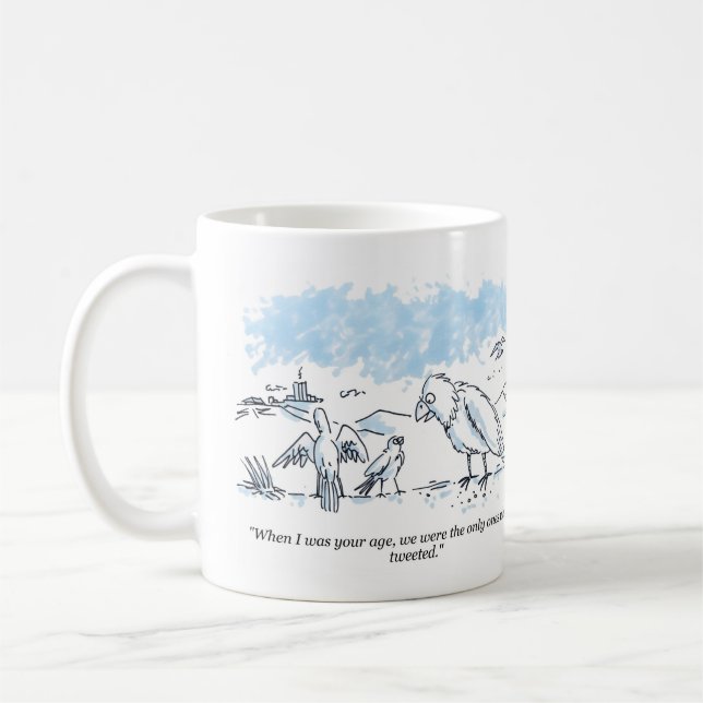 De Café Caneca tuíta (Esquerda)