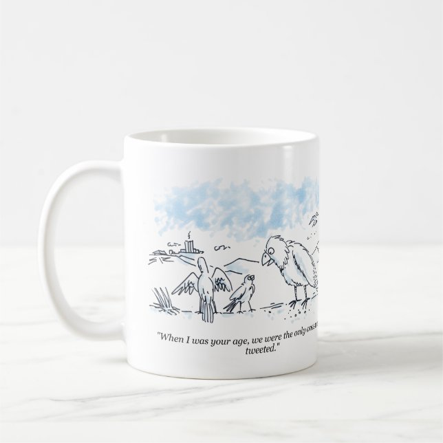 De Café Caneca tuíta (Esquerda)