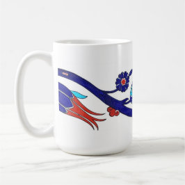 De Café caneca turca da tulipa