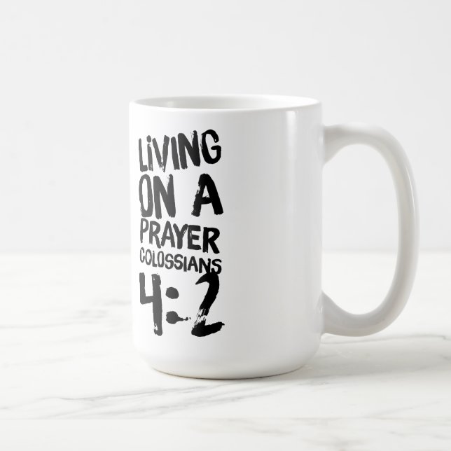 De Café Caneca Two-Tone Oração (Direita)