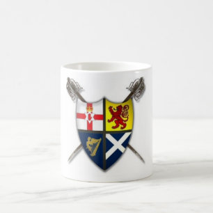 De Café Caneca Ulster-Escocesa/do Escocês-Irlandês bras