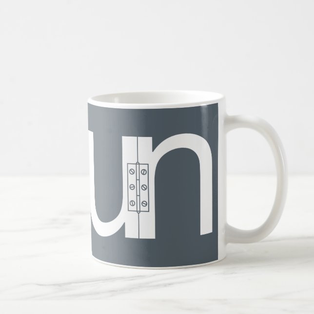 De Café Caneca (Un-Articulada) Unhinged do quebra-cabeça (Direita)