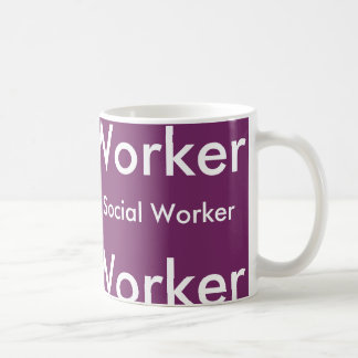 De Café Caneca unisex do assistente social