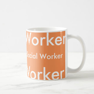 De Café Caneca unisex do assistente social