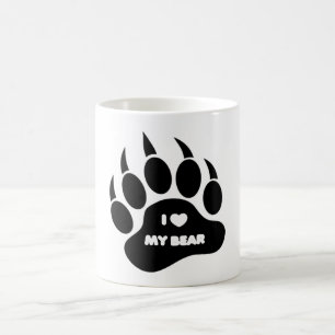 De Café Caneca Urso / Filhote Eu Amo meu Urso na Pata - Ca