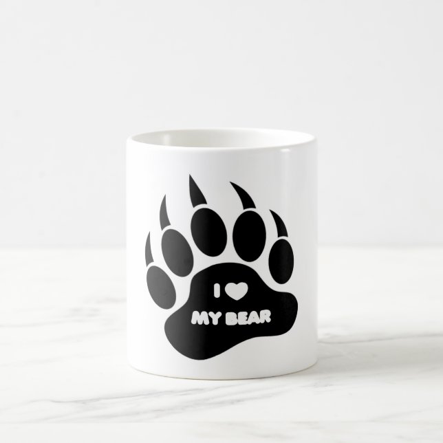 De Café Caneca Urso / Filhote Eu Amo meu Urso na Pata - Ca (Centro)