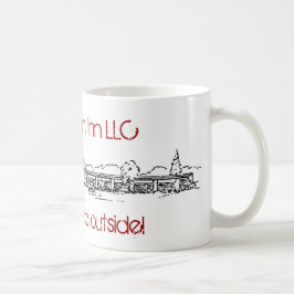 De Café caneca usonian do logotipo