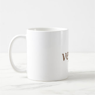 De Café caneca vegana