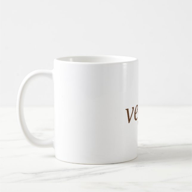 De Café caneca vegana (Esquerda)