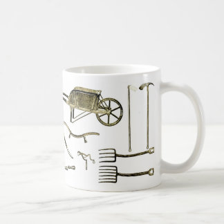 De Café Caneca velha das ferramentas