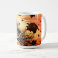 Caneca ventosa do dia da queda