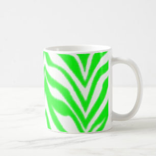 De Café Caneca verde da zebra