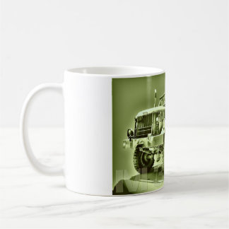 De Café Caneca verde do ferro