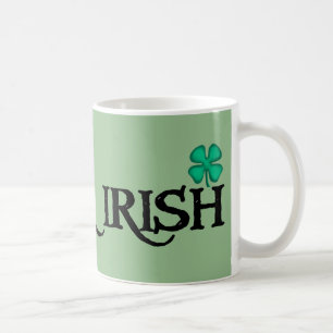 De Café Caneca verde-irlandesa preta